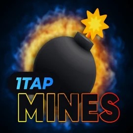 Official Casino Games logo: 1Tap Mines by Turbo Games at Lizaro Casino