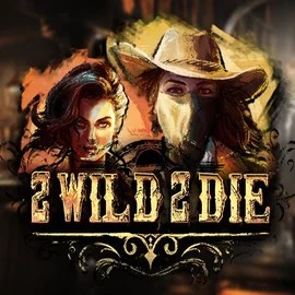 2 Wild 2 Die slot logo by Hacksaw Gaming at Lizaro Casino