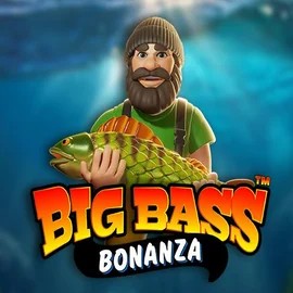 Big Bass Bonanza logo by Pragmatic Play at Lizaro Casino