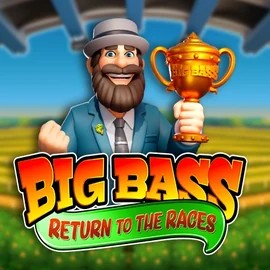 Big Bass Return to the Races by Pragmatic Play, showcased at lizarocasino-be.com – game logo