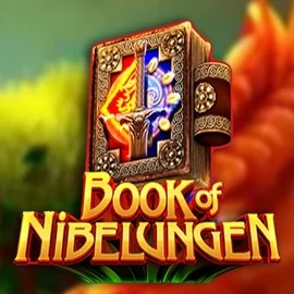 Book of Nibelungen online game logo by Swintt on lizarocasino-be.com