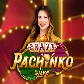 Crazy Pachinko logo by Evolution at Lizaro Casino