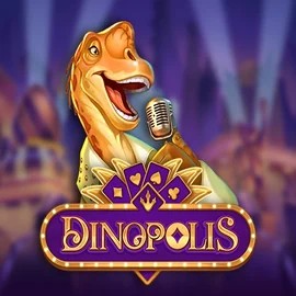 Dinopolis slot logo by Push Gaming at Lizaro Casino
