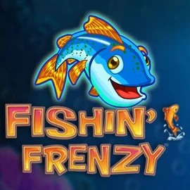 Fishin Frenzy by Blueprint Gaming, showcased at lizarocasino-be.com – game logo