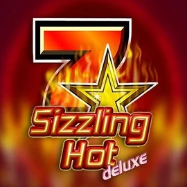 Sizzling Hot Deluxe logo by Novomatic at Lizaro Casino