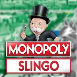 Slingo Monopoly online game logo by Gaming Realms on lizarocasino-be.com