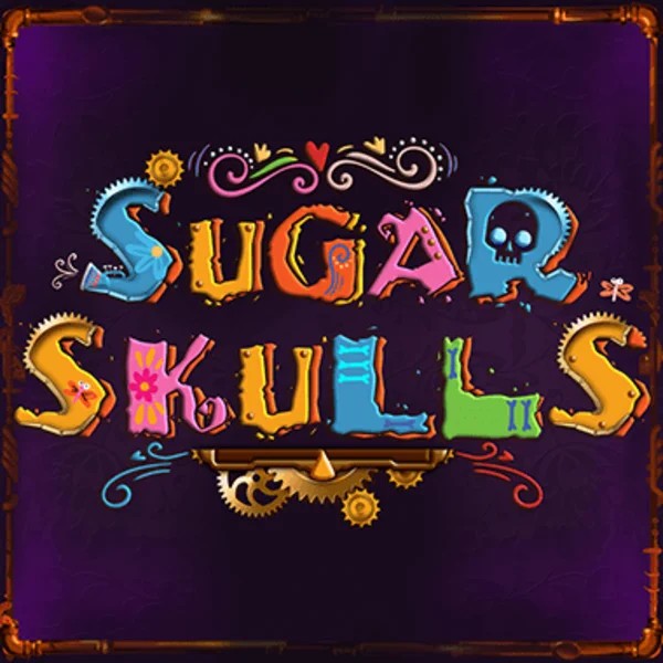 Sugar Skulls logo by Booming Games at Lizaro Casino