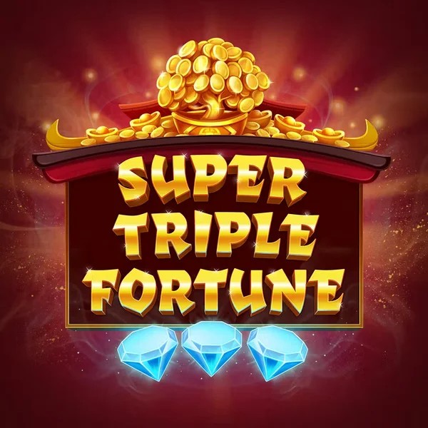 Super Triple Fortune by Greentube, showcased at lizarocasino-be.com – game logo