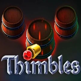 Thimbles by Evoplay, showcased at lizarocasino-be.com – game logo